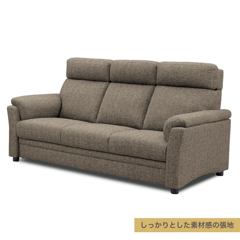 Amazon｜ソファ ハイバック 3Pソファ 3人掛け ファブリック ソファー